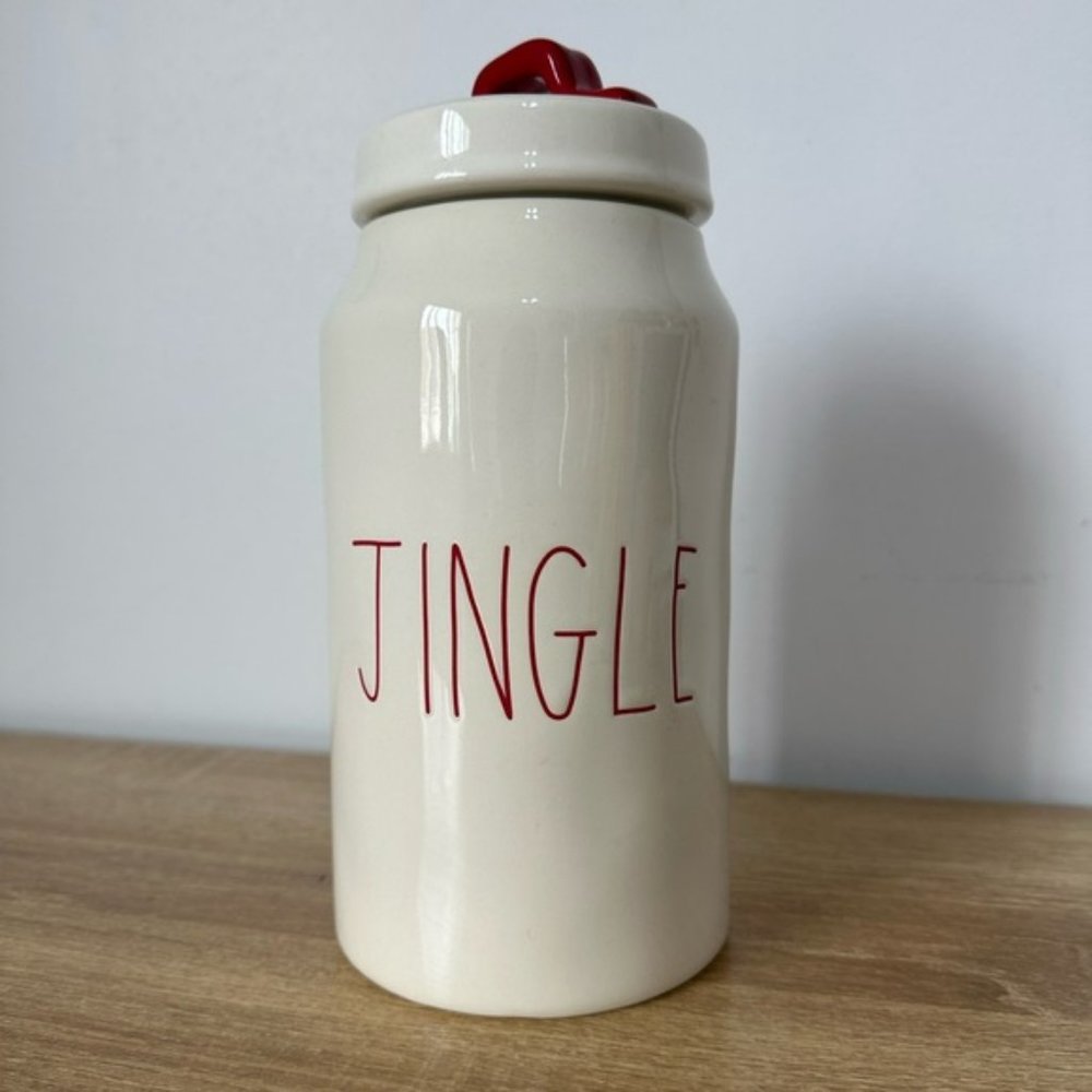 Rae Dunn Christmas Jingle Canister - Picture 1 of 6